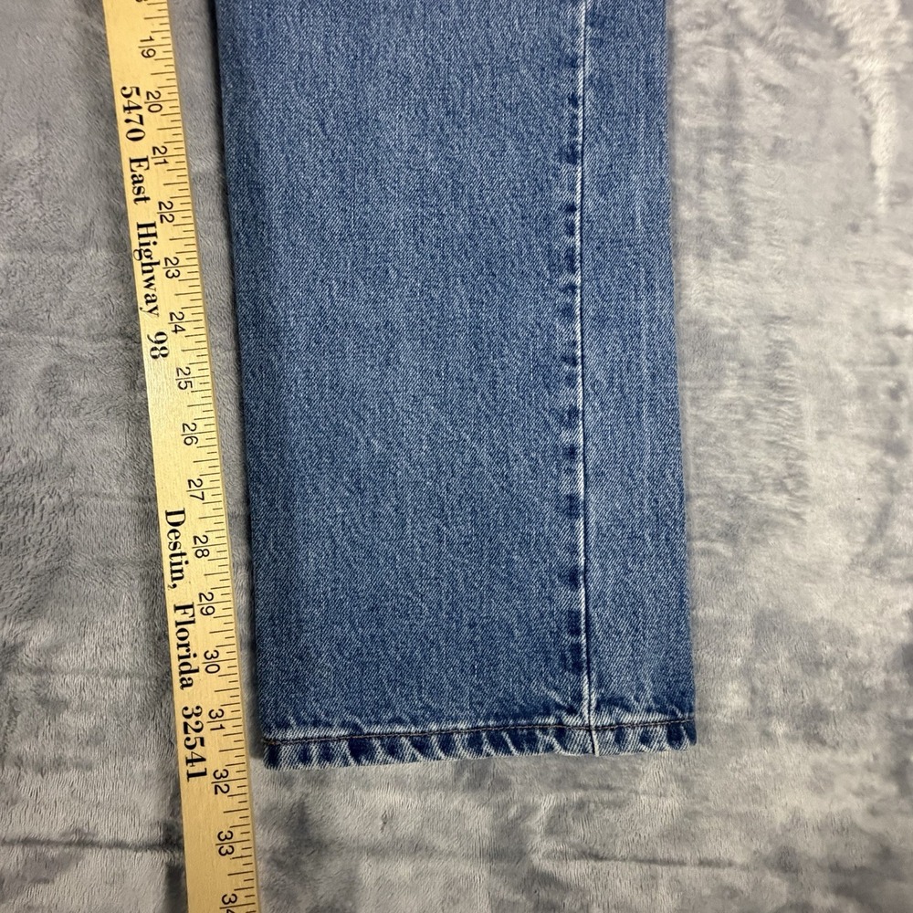 Vtg Levi's 505 Jeans Men's 34x32 Fit 32x32 Blue Denim Straight Leg Boot Y2K 90s - Picture 15 of 16